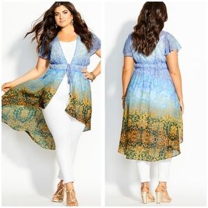 CITY CHIC Shanika Jacket - sky 18